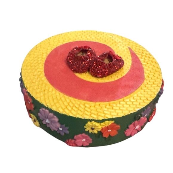 Madame Alexander Wizard Oz Dorothy Red Ruby Slippers Collectible Stand Base Doll - Picture 5 of 6